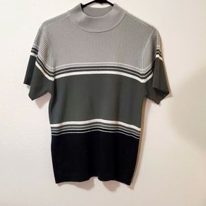 Short sleeve turtle neck